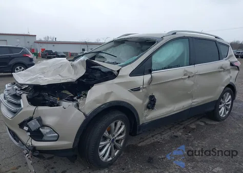 2017 Ford Escape Titanium from USA, damaged, VIN 1FMCU9J95HUB59356